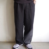 comm.arch. Belgium Linen High-Density Wide Pants