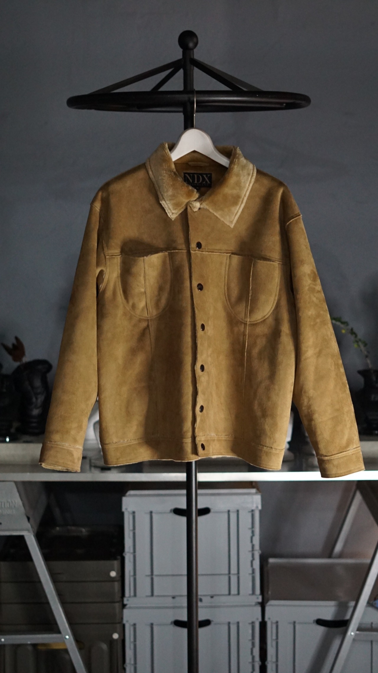 FAKE MOUTON JACKET