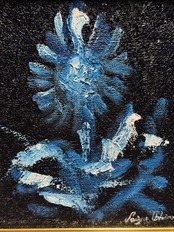 一息で咲く花