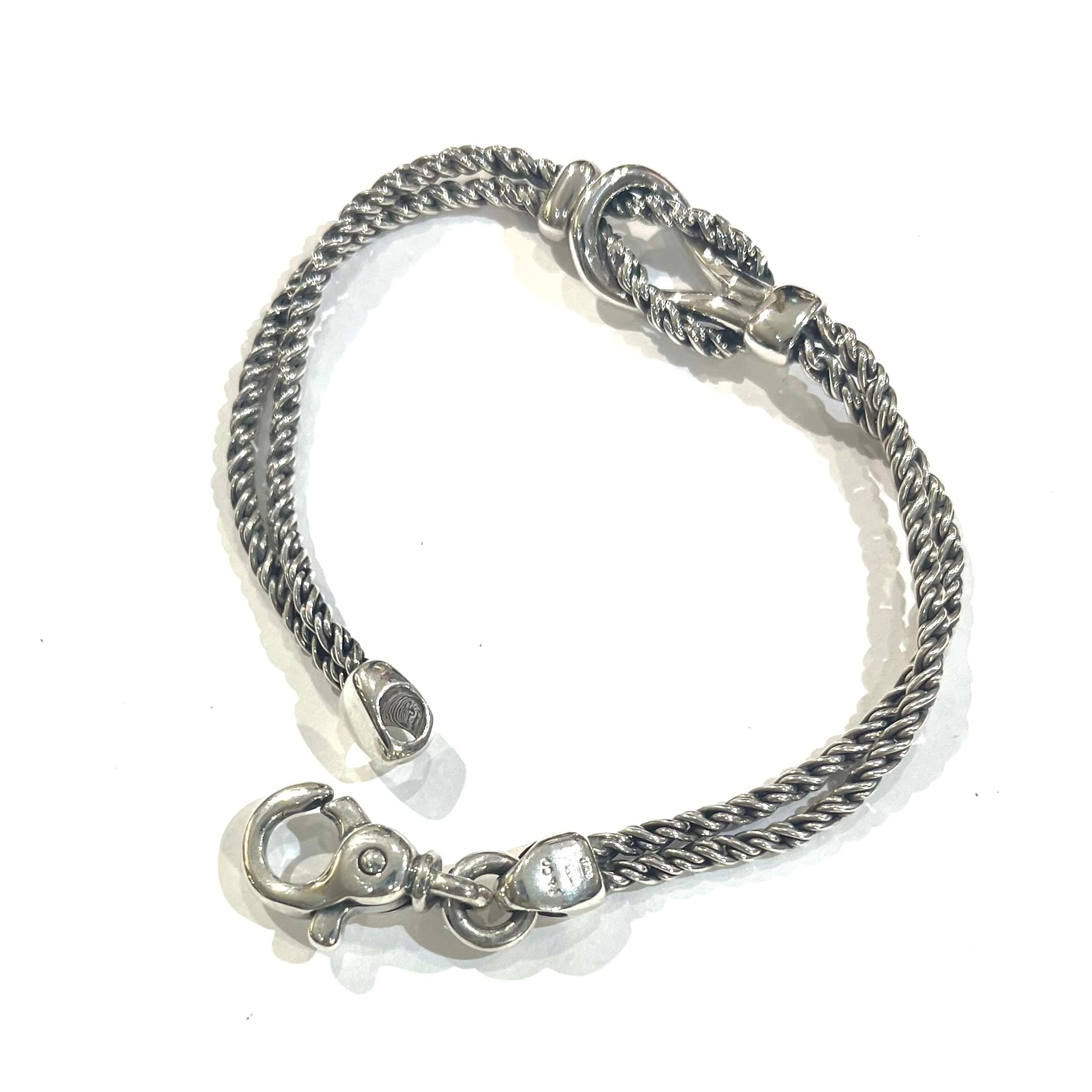 希少【TIFFANY&CO.】 ティファニー アンドコーダブルロープツイスト