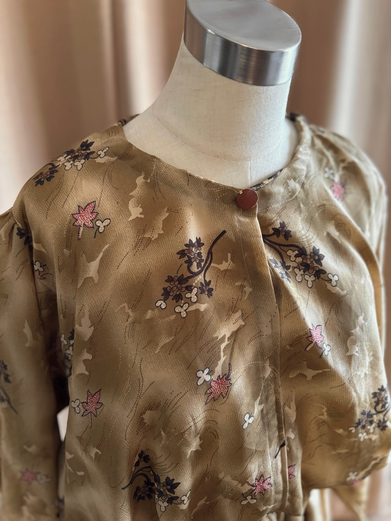 autumn color import maxi dress-4862-8