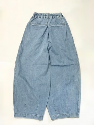 HARVESTY・デニム　サーカスパンツ　ナローシルエット・ライトブルー　A12418