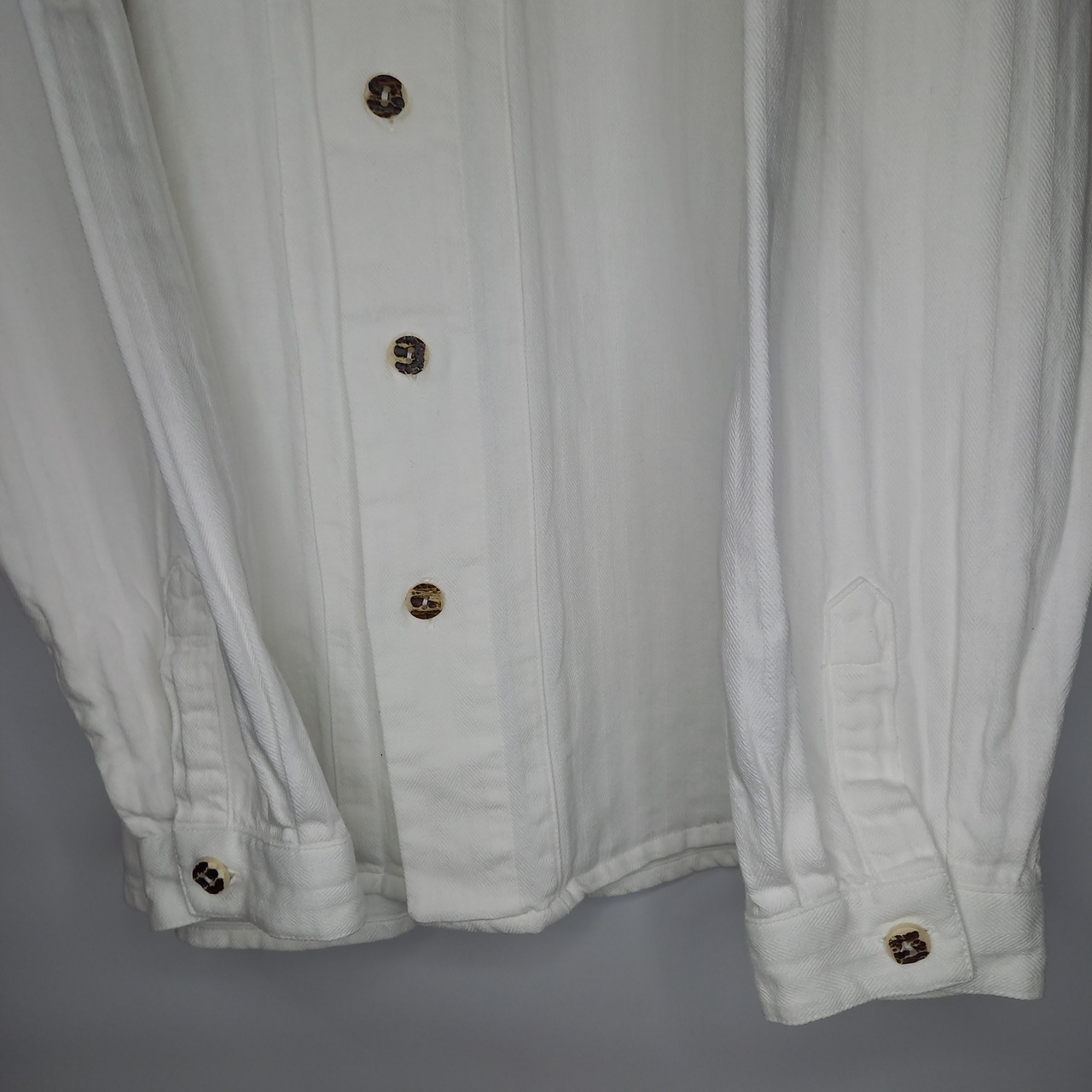 COUNTRY Line　チロリアンシャツ　オックスフォード　ストライプ　41