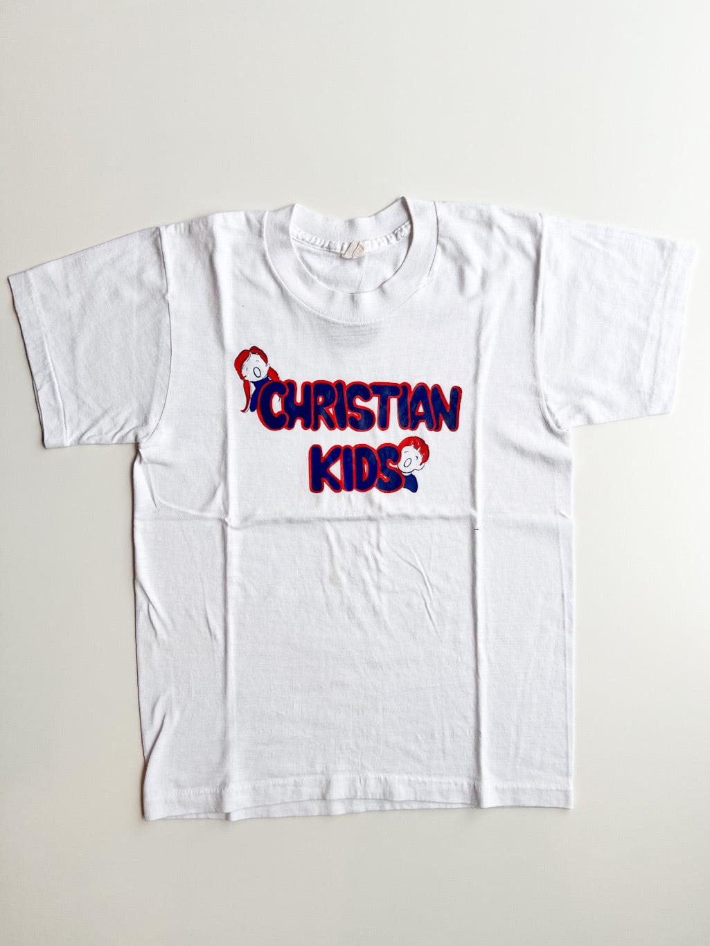 【140cm】VINTAGE 90's プリントTシャツ【10495】※