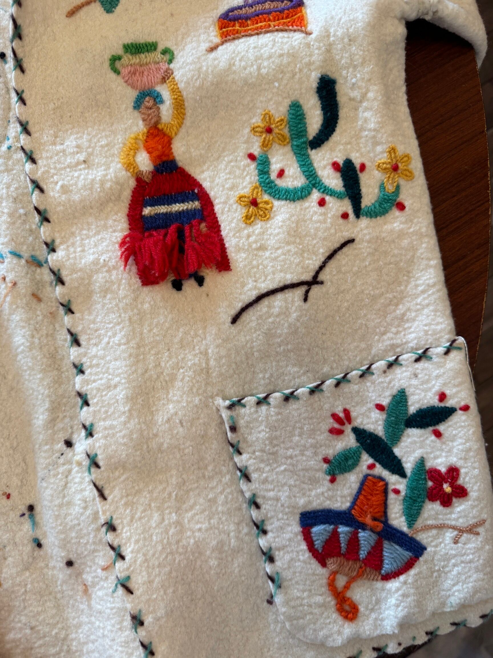 60's メキシカン刺繍ジャケット | DROOMTUIN_VINTAGE
