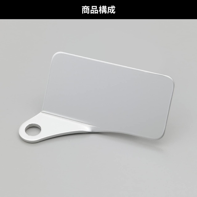 デイトナ(Daytona) バイク用 メーターステー ミラー穴(M10ボルト) 左用 クリアー デジタルメーター 取付ステー 37058