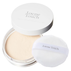 【特価処分】Lov me Touch ラブミータッチ 超光拡散UVパウダー 潤つや SPF50+ PA++++ 単品または、極ふわもふもふパフ (潤つや)