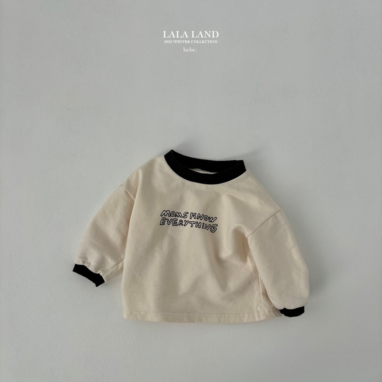 LALALAND 25/WI(Baby)Everything color-block tee