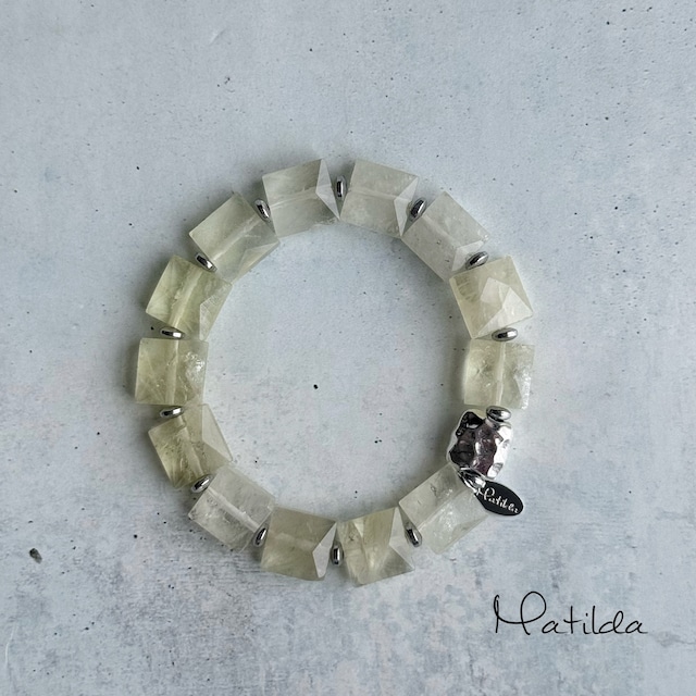 tumble bracelet（レモンクォーツ）