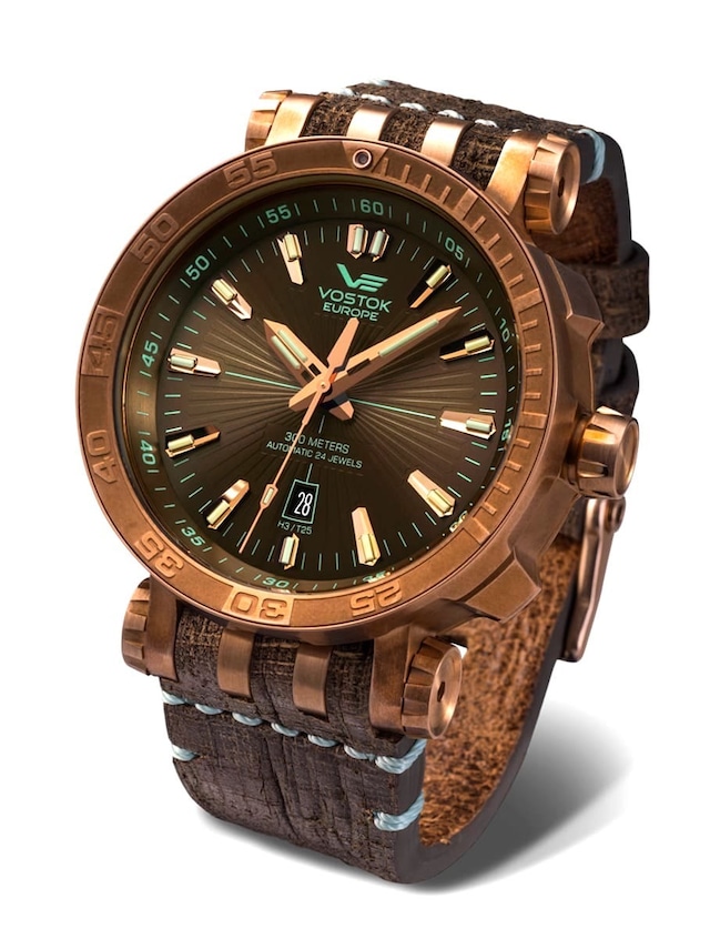 【VOSTOK EUROPE ボストークヨーロッパ】ENERGIA Bronze／エネルギア ブロンズ（ブラウン）／国内正規品 腕時計