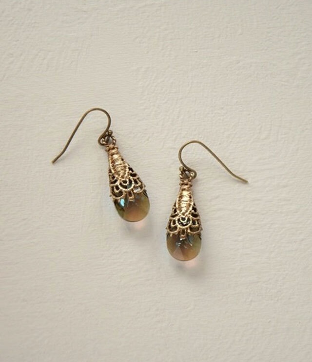 Lace hat / earrings