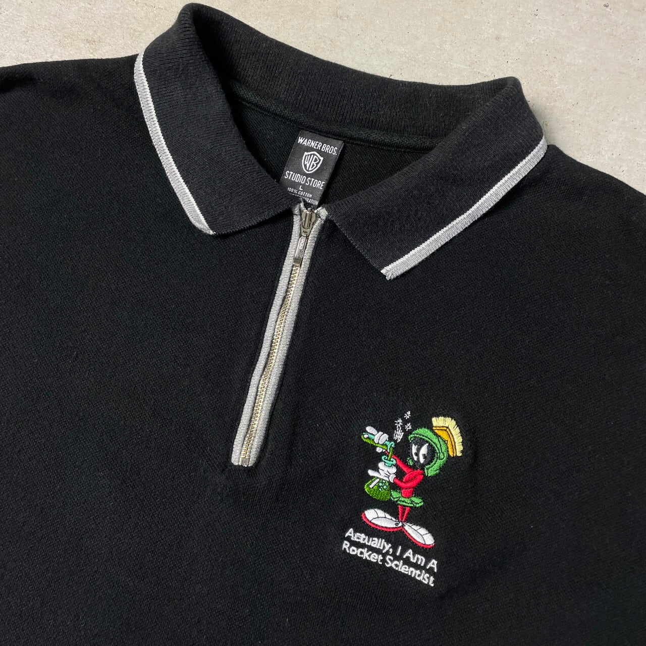 LOONEY TUNES Marvin Vintage 90s ポロシャツ 4 LOONEY TUNES Marvin Vintage 90s ポロシャツ 4