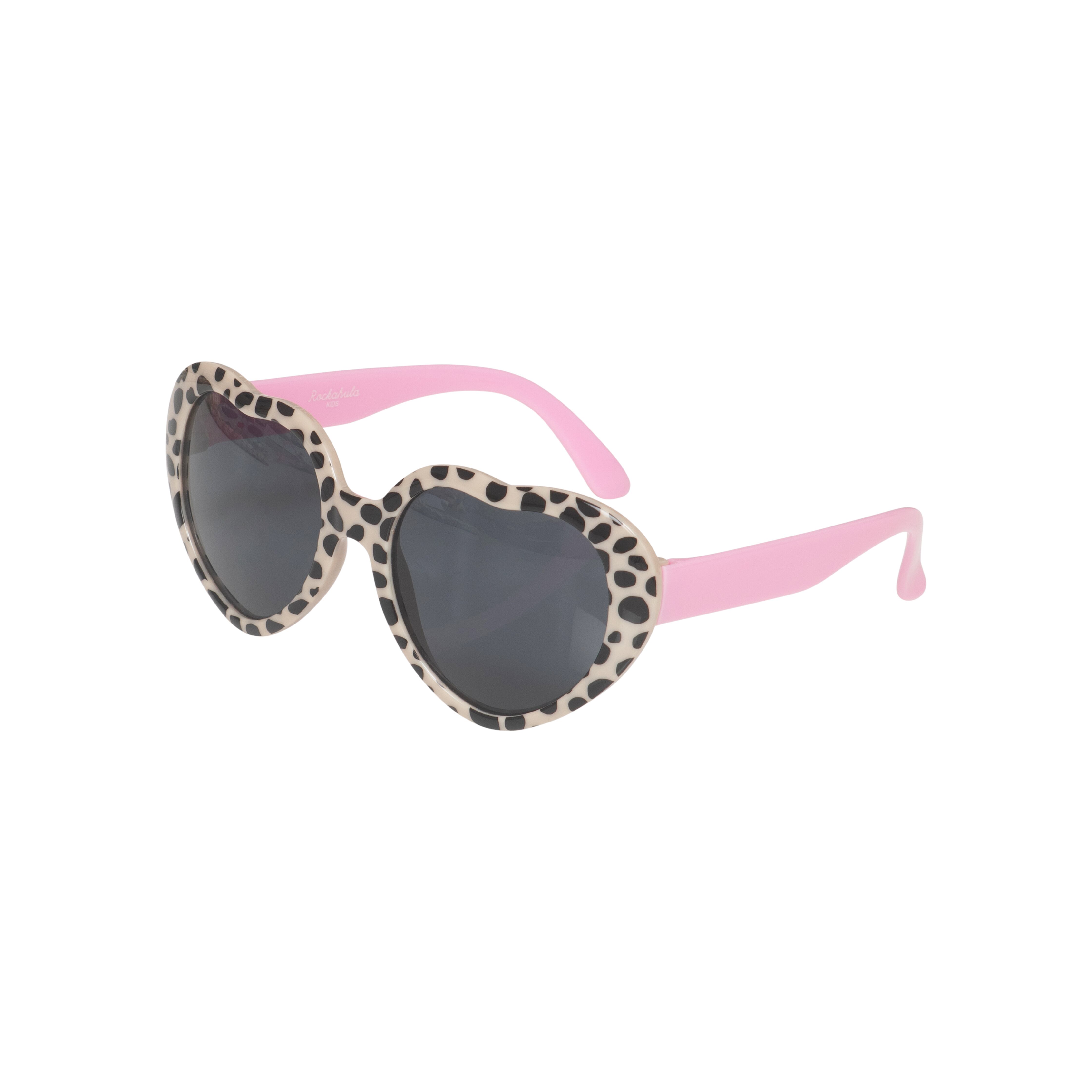 SUN110-Leopard Heart Sunglasses-LEOPARD