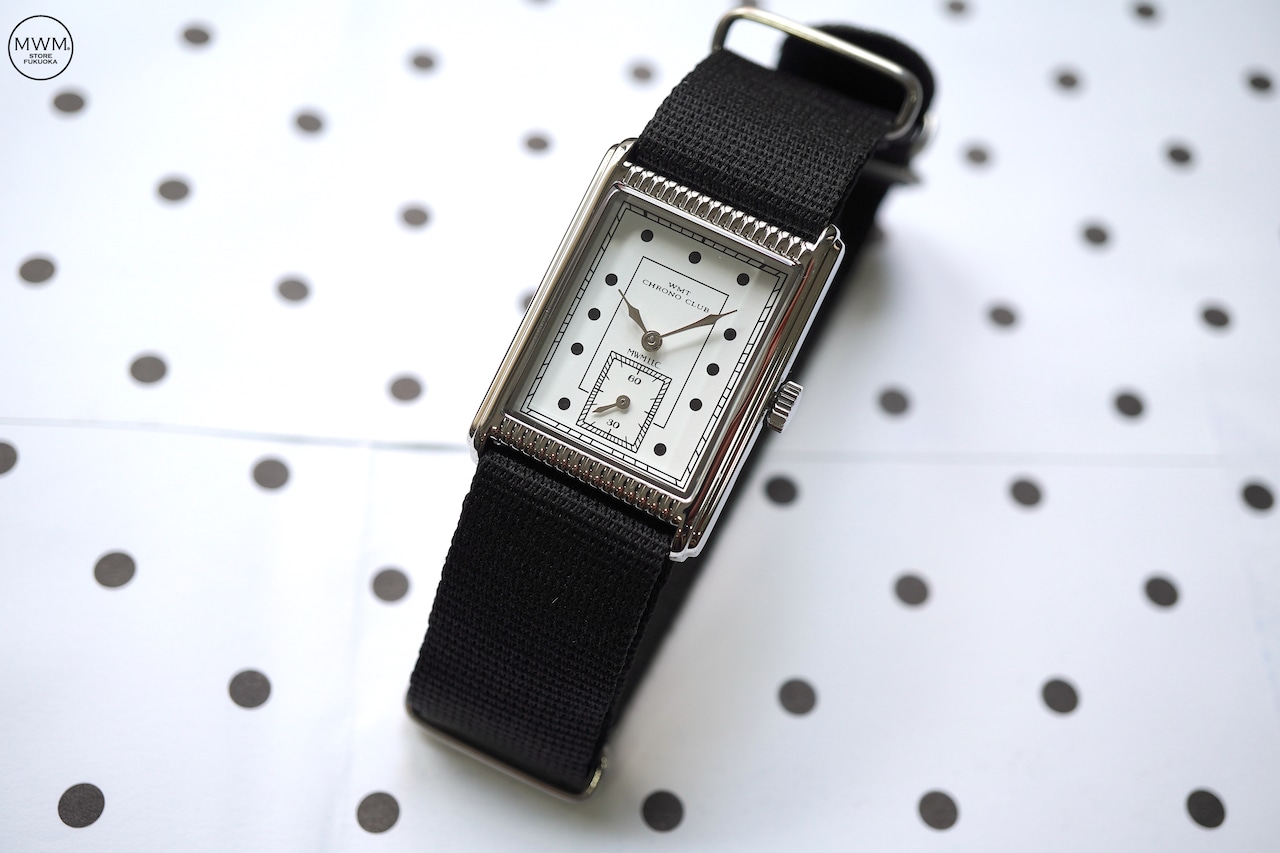 WCNC Ponto – "Polka Dot" Black Nylon strap