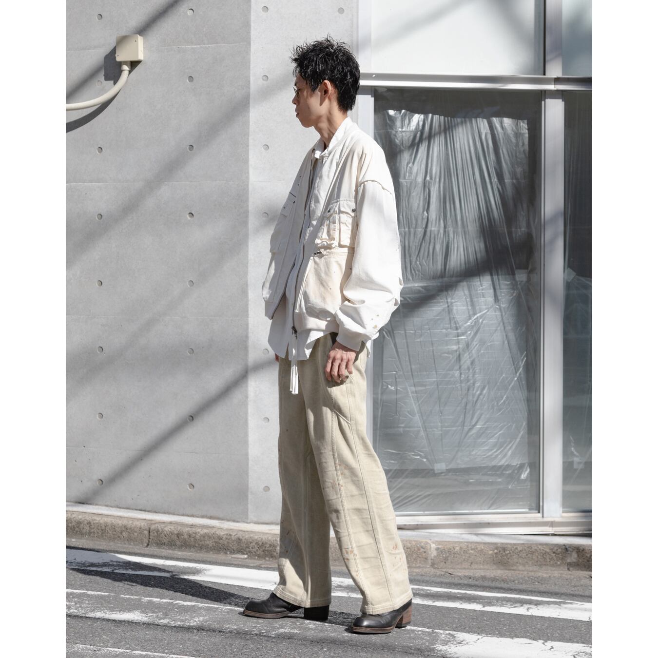 Professor.E ](プロフェッサーイー) 24FW-PE-JKT-13 PARACHUTE CARGO