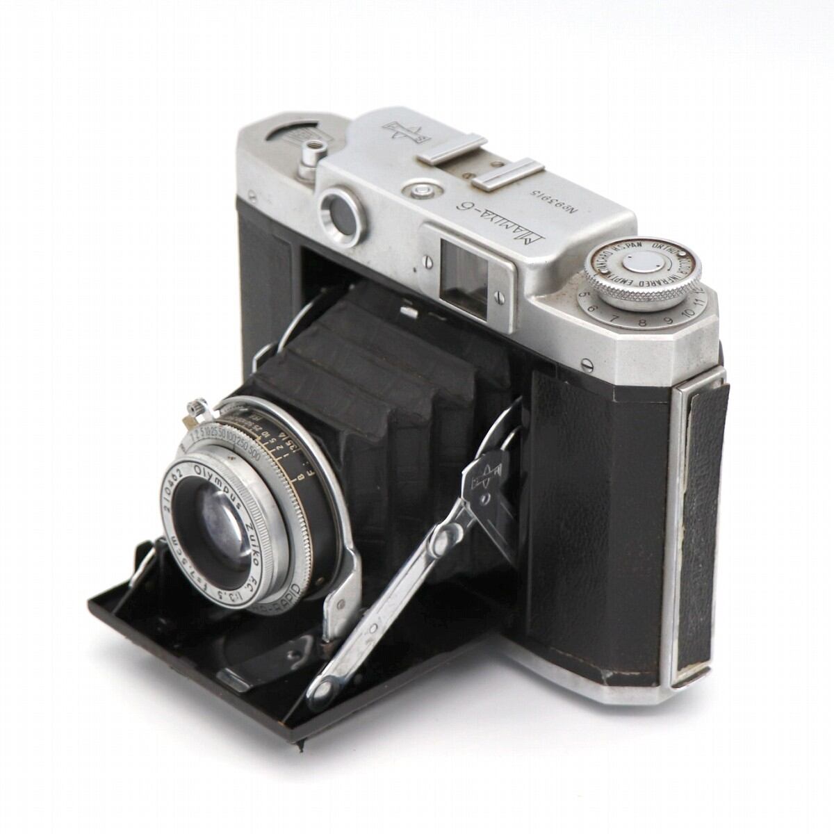 マミヤ・レトロカメラ・蛇腹カメラ・MAMIYA-6・ジャンク・No.201129-07