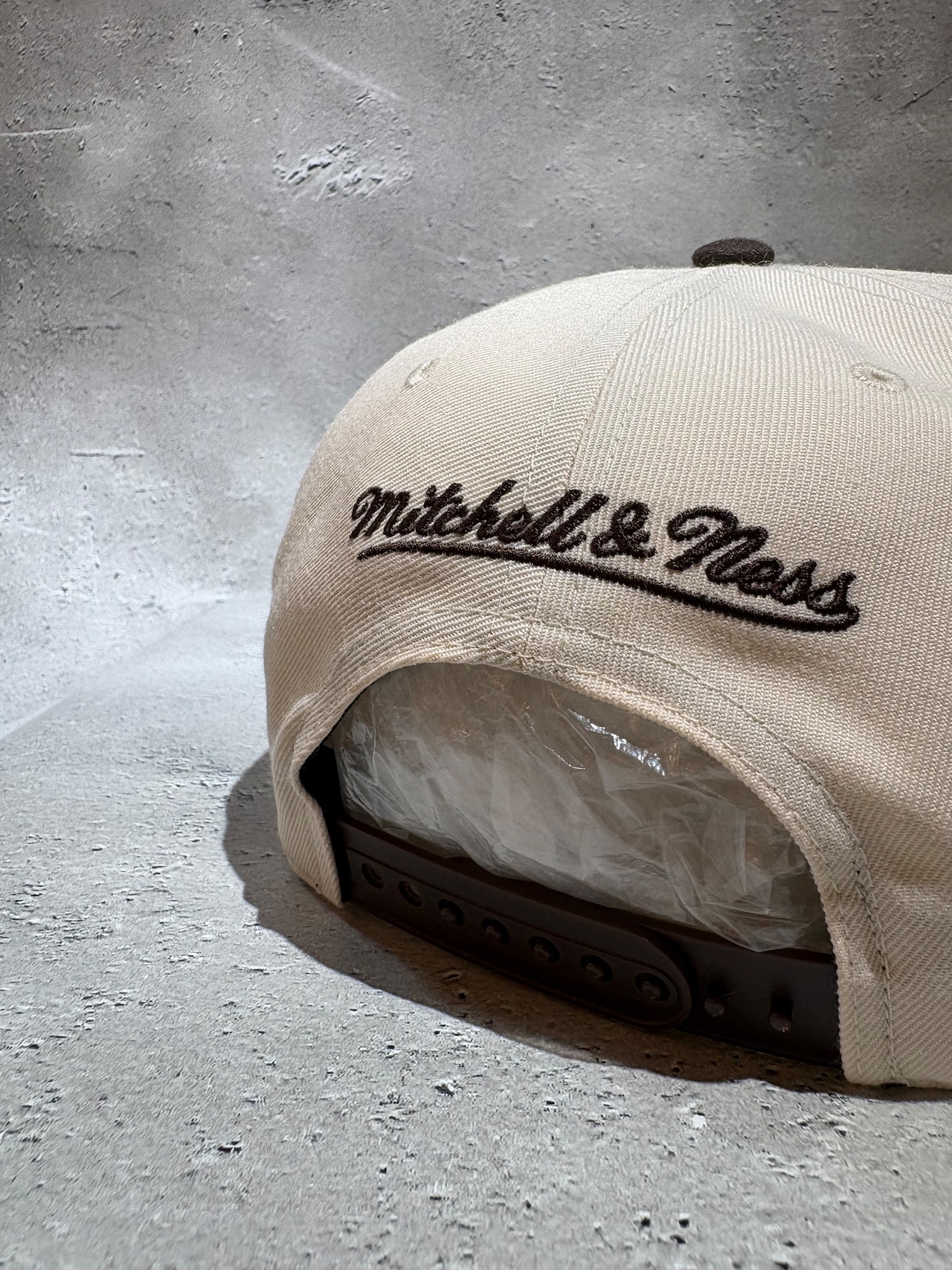 Mitchell&Ness/ミッチェルアンドネス NBA ボストン・セルティックスキャップ クリーム