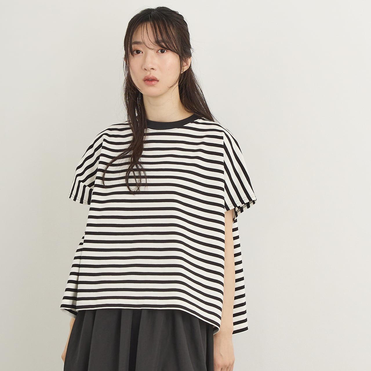 AUG リネンラップスカート&半袖シャツ AUG リネンラップスカート&半袖シャツ