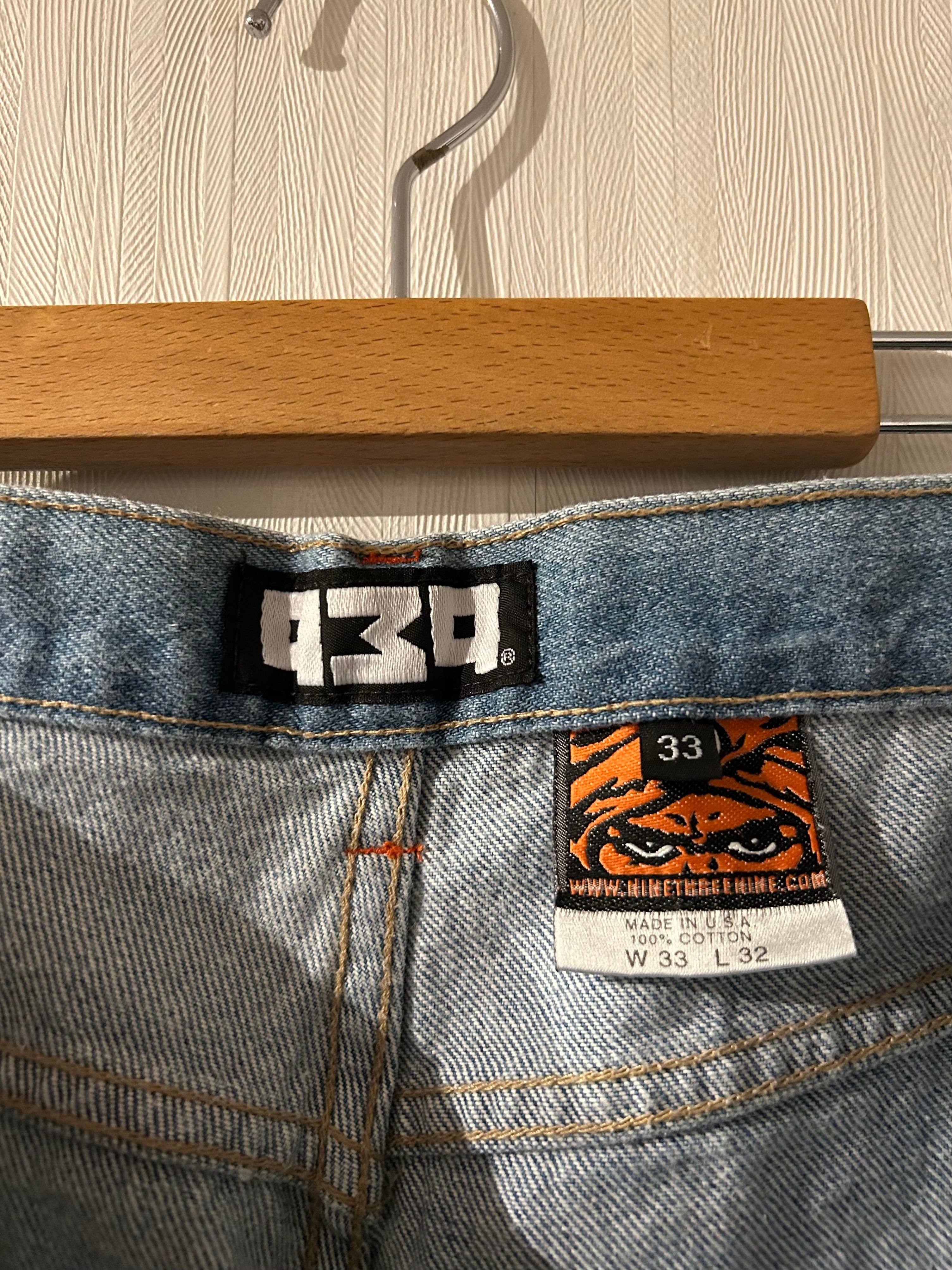 Dead Stock!! 1990s NINE THREE NINE “939” super wide denim pant