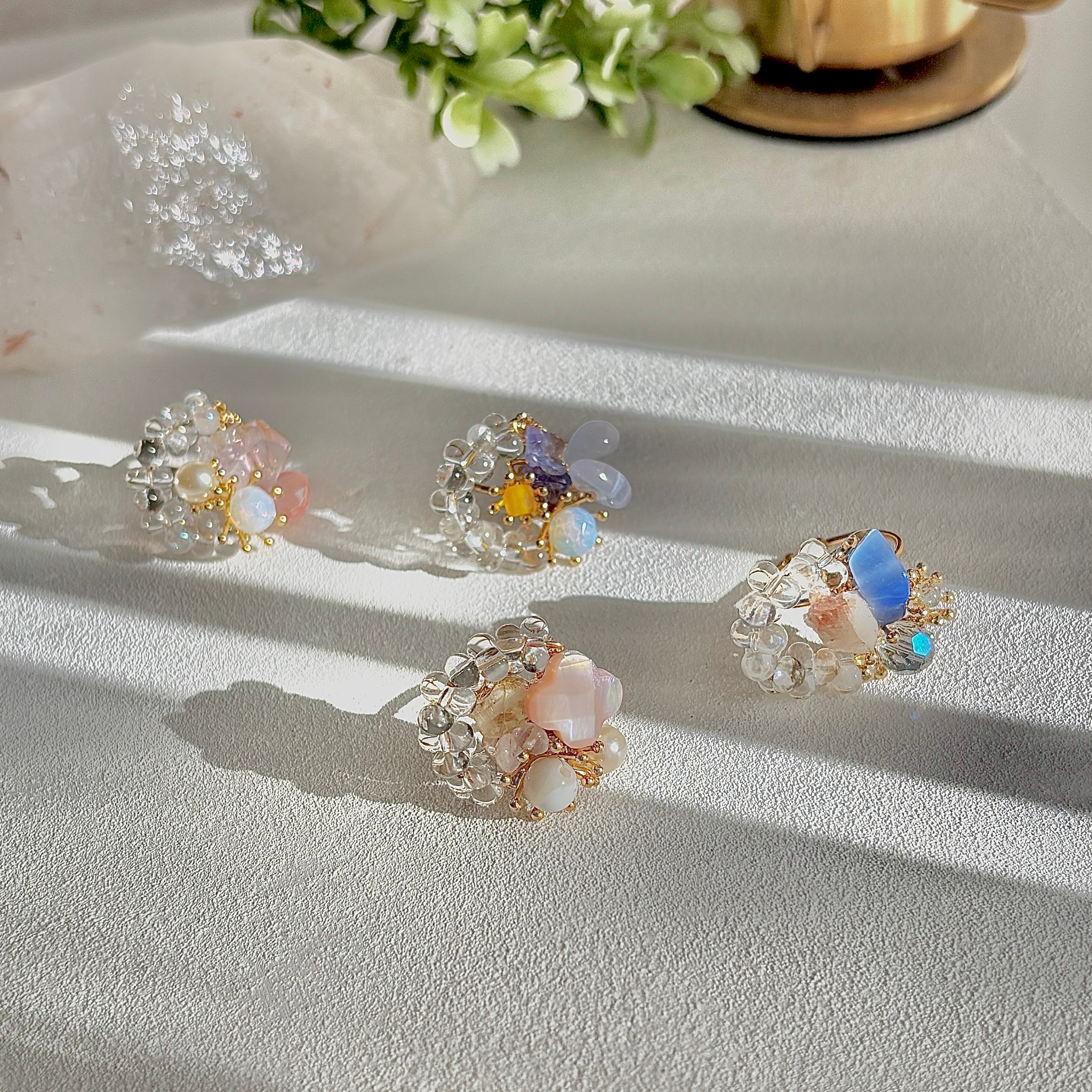 月陽 — ring on the shine 天然石 リング指輪