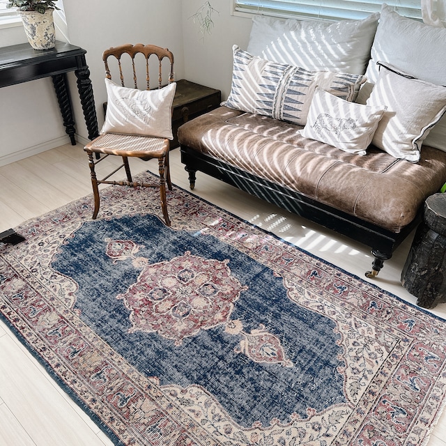 トルコ ヴィンテージラグ TR049 | イスパルタ | 125cm × 211cm