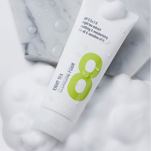 BOM EIGHT TEA CLEANSING FOAM/エイトティークレンジングフォーム 洗顔フォーム【国内発送/正規品】