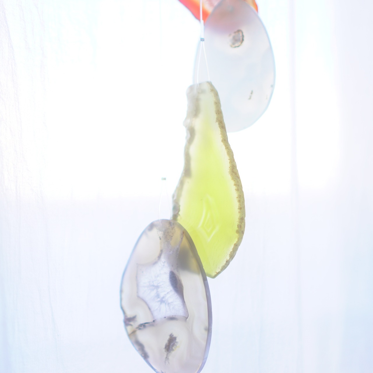 Italian Gelato 02- アゲートヒーリングチャイム / Agate Sun Catcher Wind Chime 357