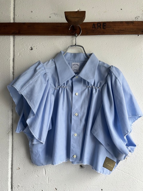 create clair  remake short shirts