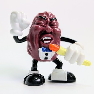 ☆ VINTAGE ☆ 1987年製【California Raisins(カリフォルニアレーズン)】 Tiny Goodbite PVC フィギュア ビンテージトイ 〚アメリカン雑貨 アメトイ〛