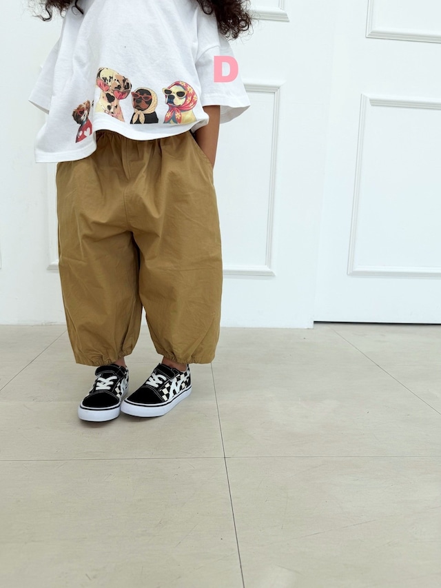 【取寄】dress monster|half banding pants|ハーフゴムパンツ|S-JS(1-5号)|kids&jr|26 autumn