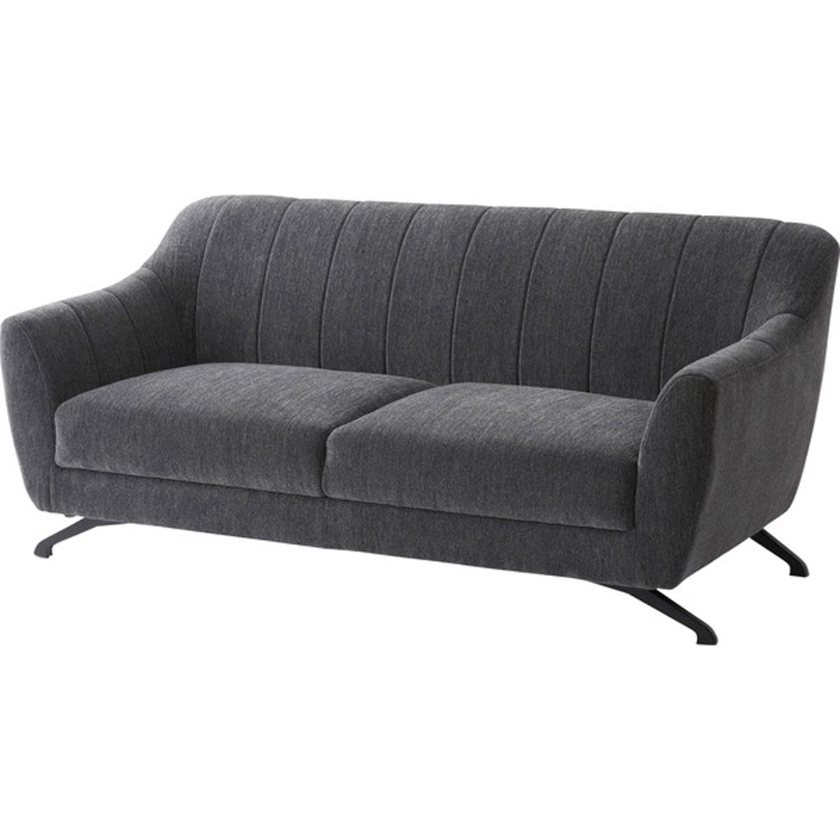 ヴェルト 2人掛 木フレーム ポケットコイル Sバネ ウィービングベルト スチール 粉体塗装 ポリエステル