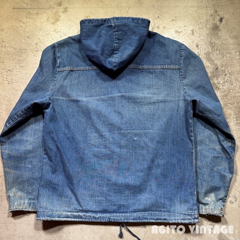 70's Lee リー ジップアップデニムパーカー ライトオンスデニム TALON