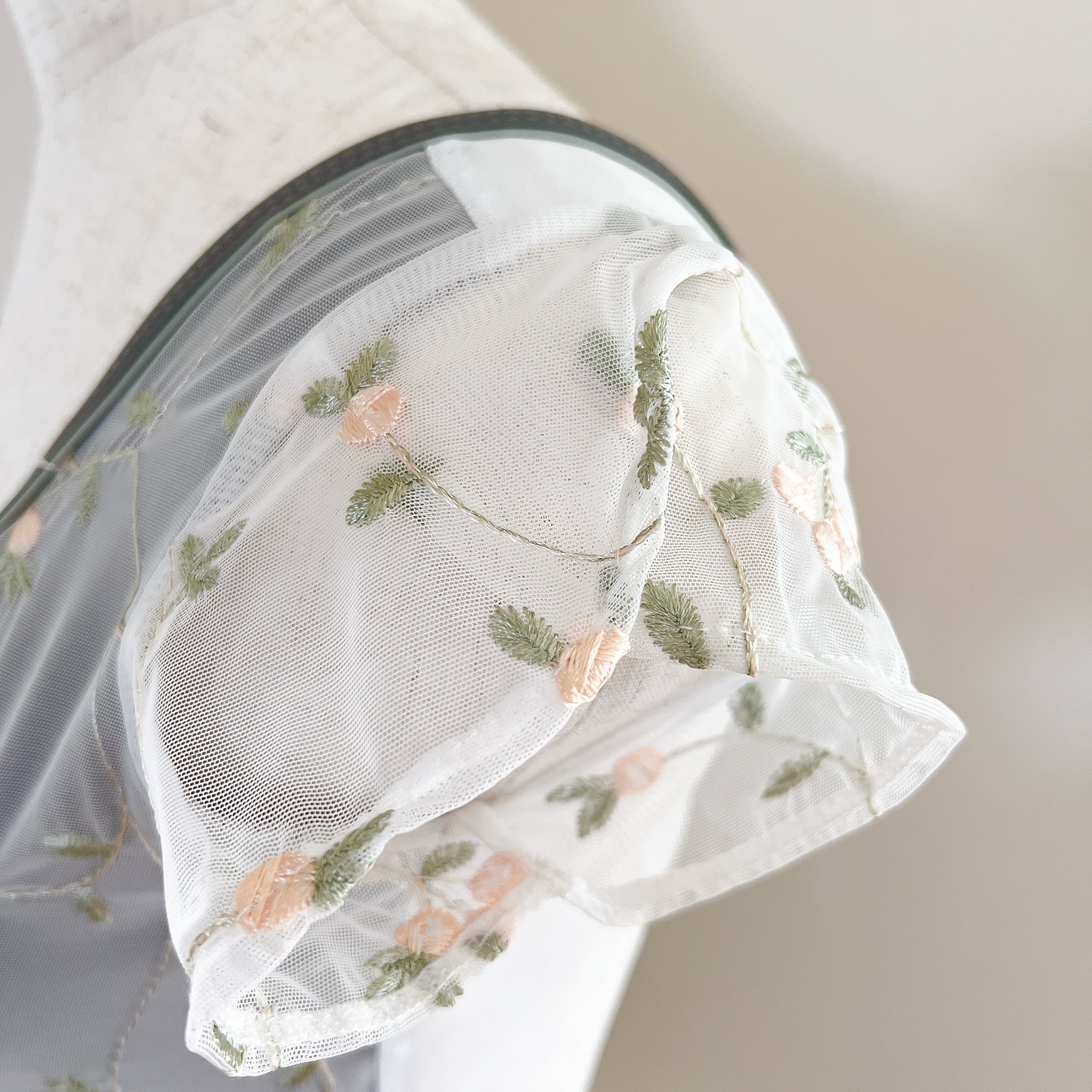 チューリップスリーブ 刺繍 バレエレオタード （gray） | バレエ