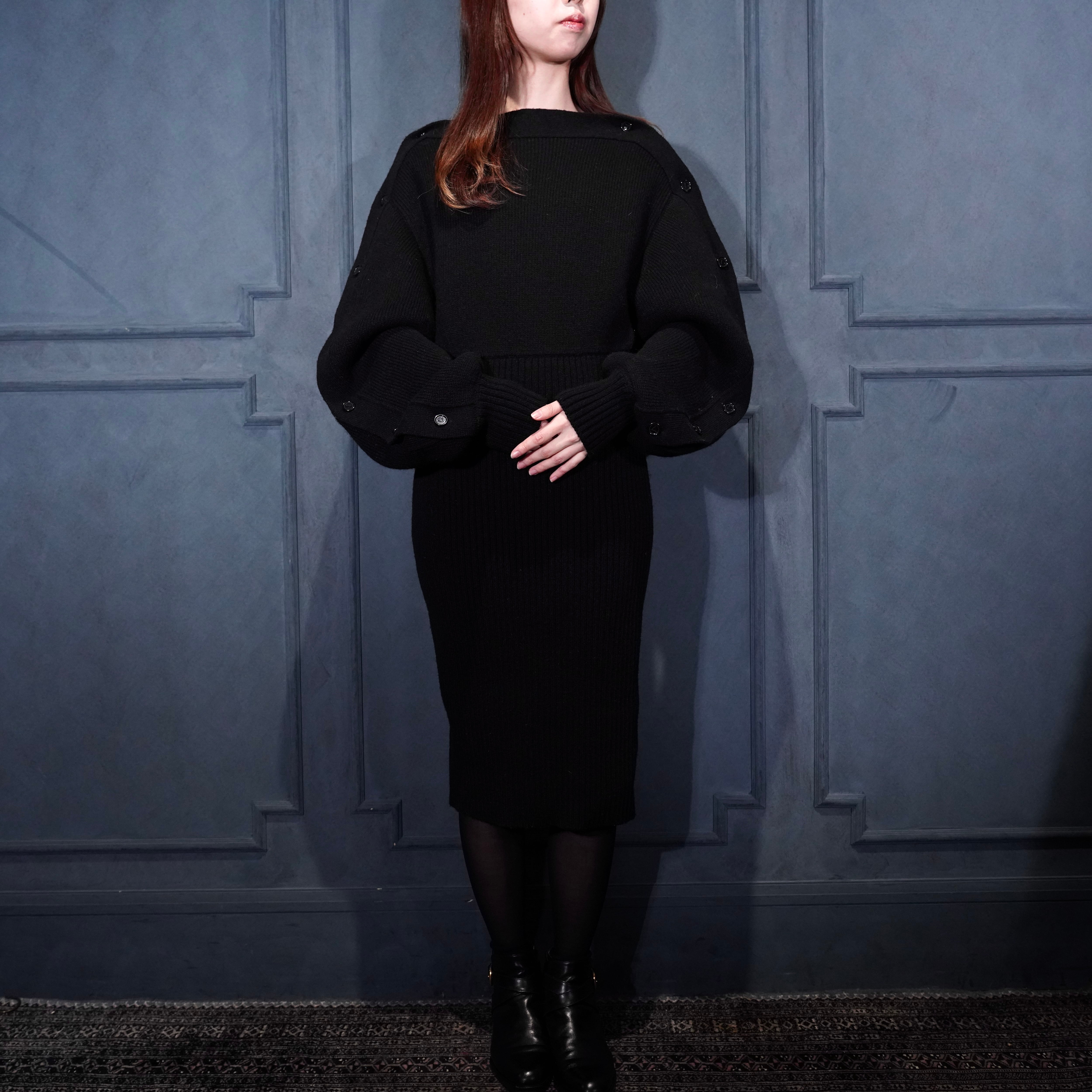 BOTTEGA VENETA DESIGN KNIT ONE PIECE/ボッテガヴェネタデザイン