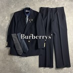 vintage】セットアップ ダブルスーツ ブラック ディオールネクタイ | LOST