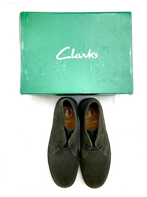 00’s-D.stock “Clark’s” desert boots green