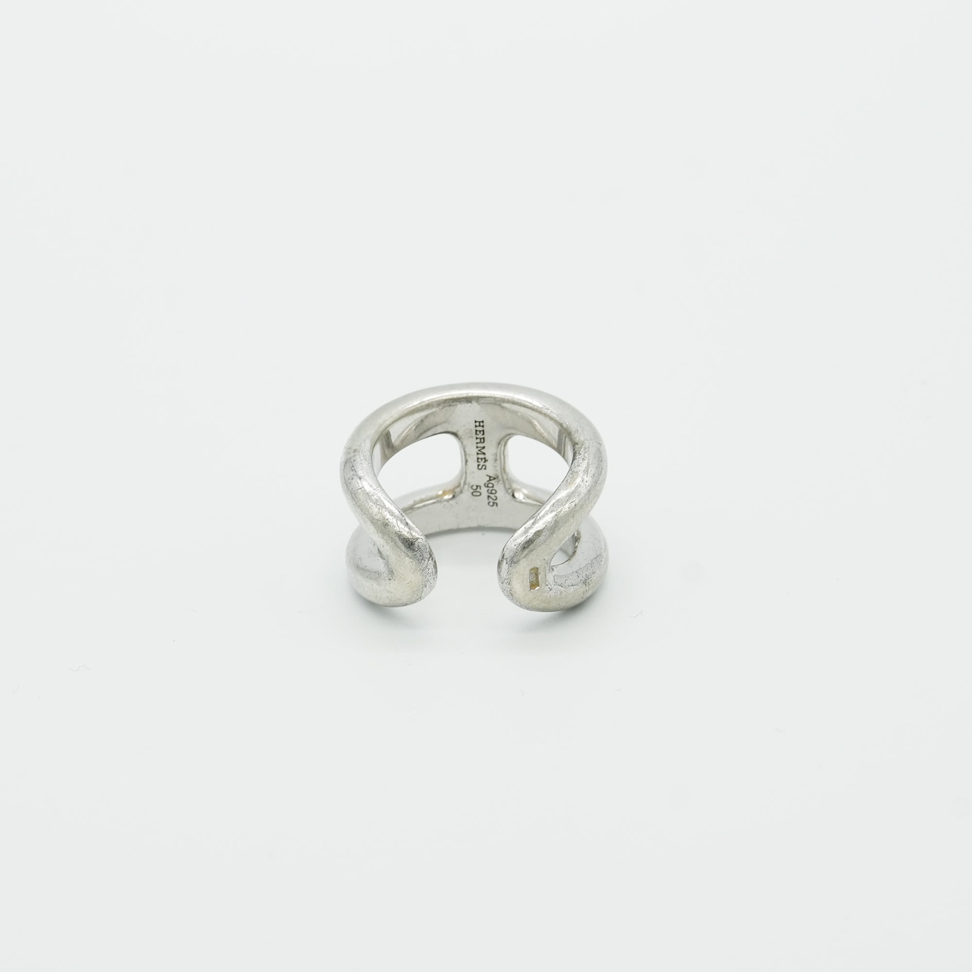 【希少品】【美品】HERMES Osmose ring オスモズリングPM16号 楽天市場】HERMES エルメス リング オスモズ Bague Osmos PM