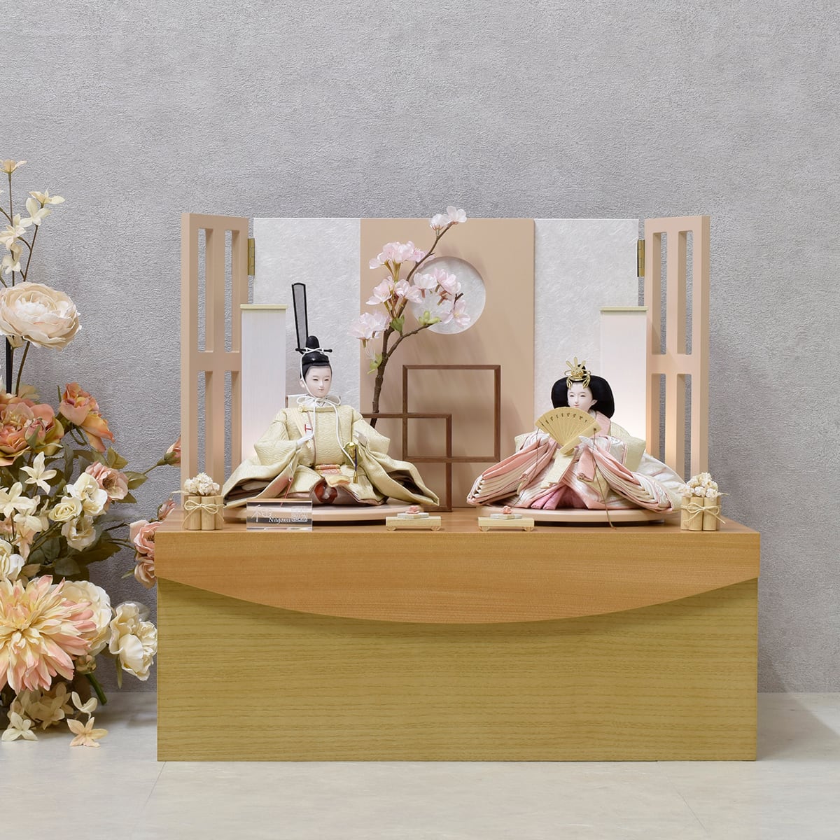 雛人形 親王飾り【soirée】ソワレ｜収納上手｜おしゃれ｜モダン