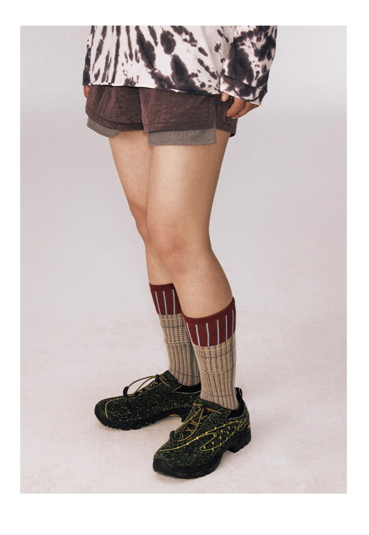 CONP MOSS GREEN HIKING SNEAKER