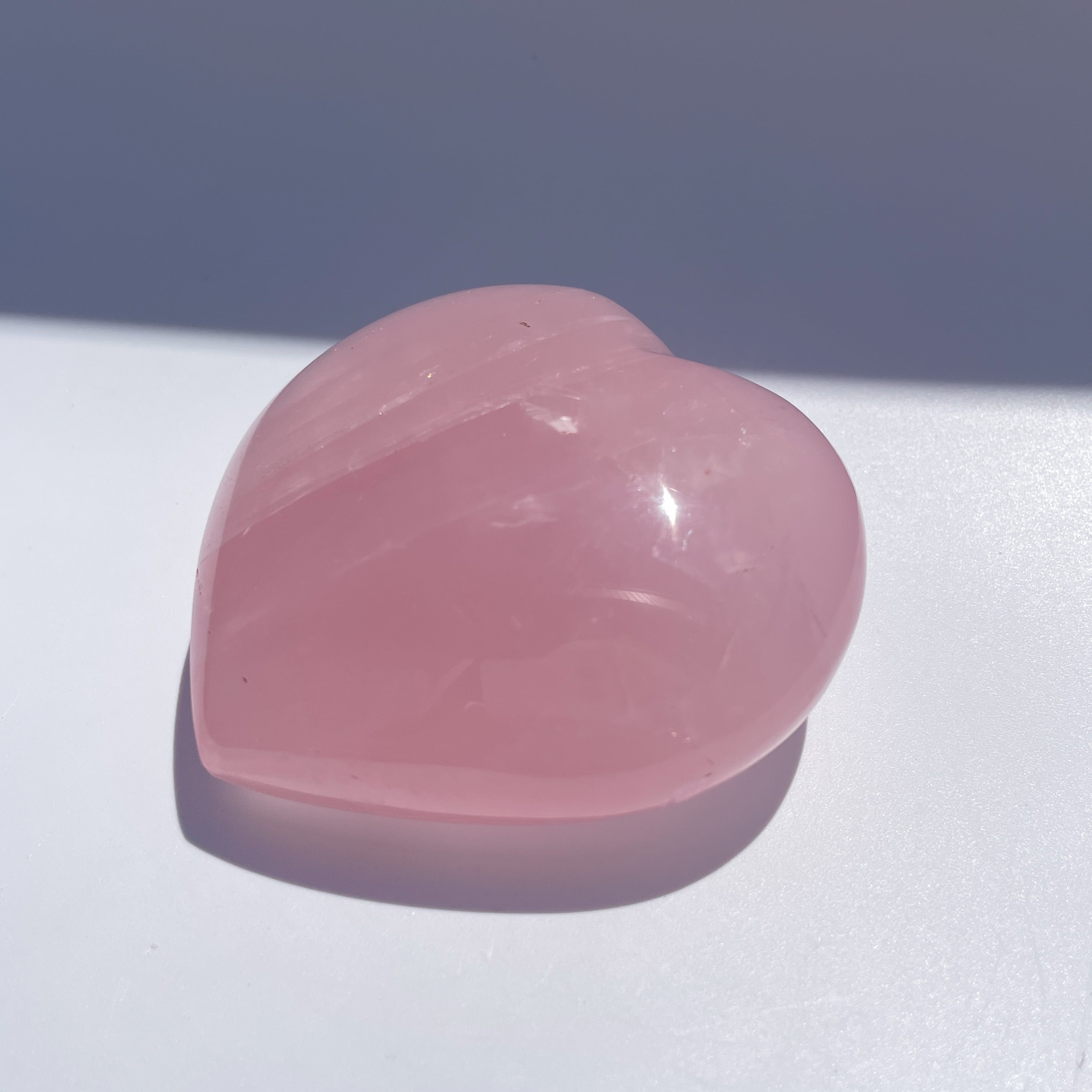 マダガスカル産ローズクォーツ ハート型85◇ Rose Quartz ◇天然石