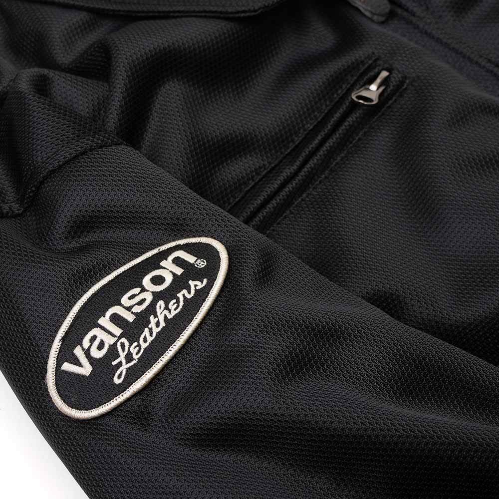 VSE26103S メッシュスウィングトップジャケット | vansonleathers