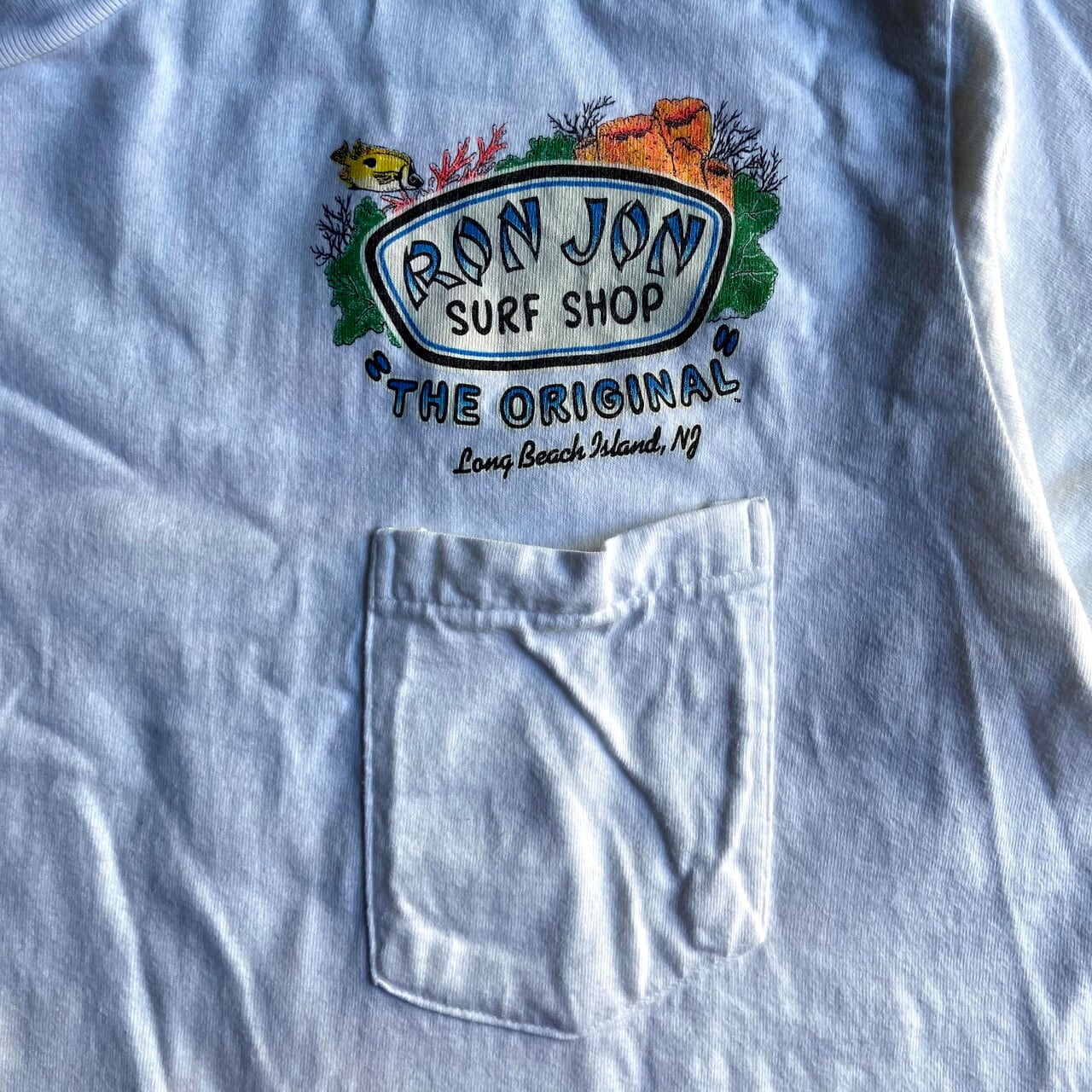 90年代 RON JON SURF SHOP ロンジョン サカナ アニマルプリント サーフ