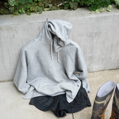 80sVintage MarblingGrayHoodieSweatTop