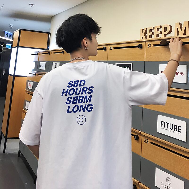 全2色 Tシャツ カットソー プリント カジュアル おしゃれ