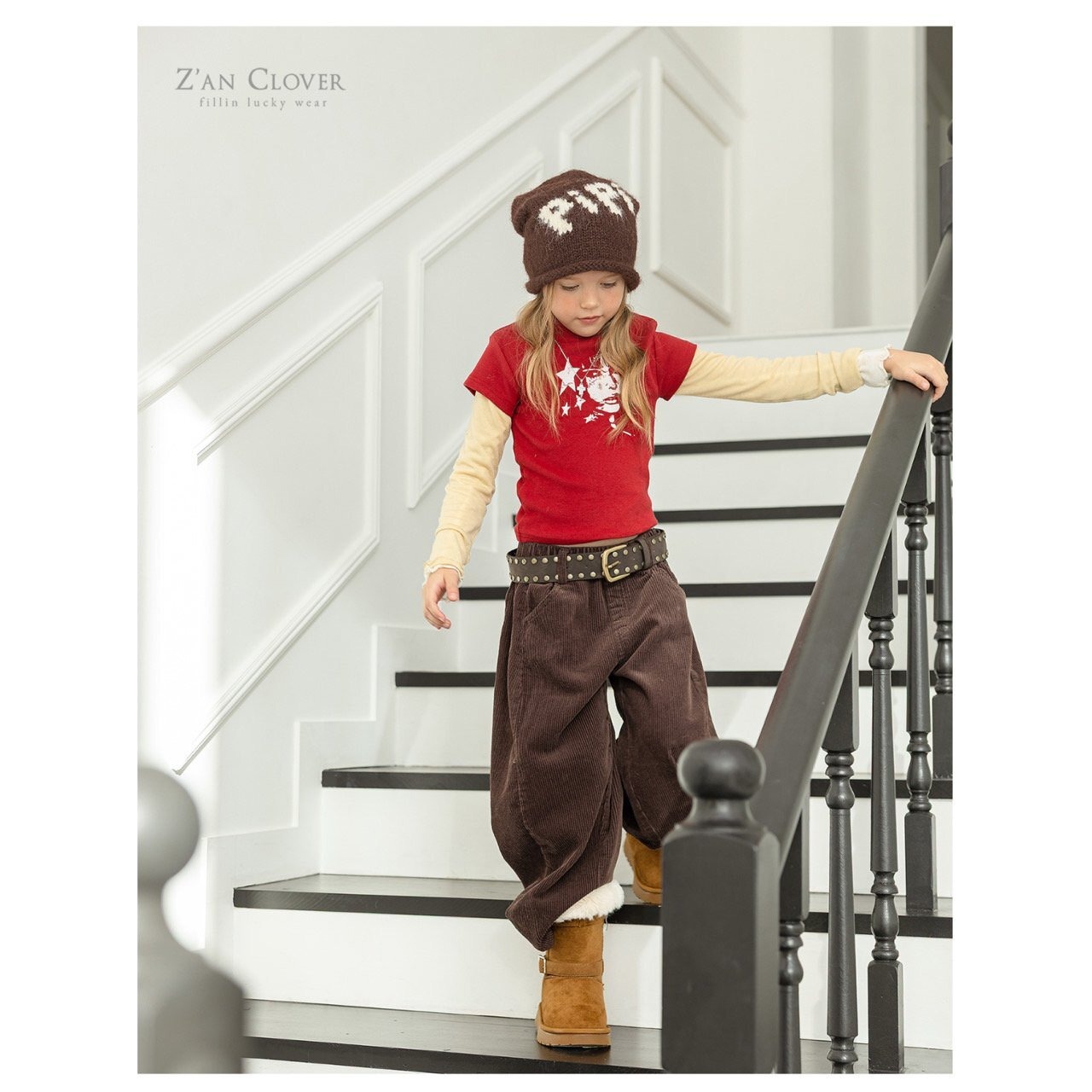 ZAN CLOVER［取寄］corduroy D line pants 26winter
