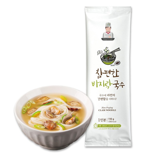 Easy to Cook あさりクッス スープ付 110g(1人前) / 韓国 麺料理 らくらくククス