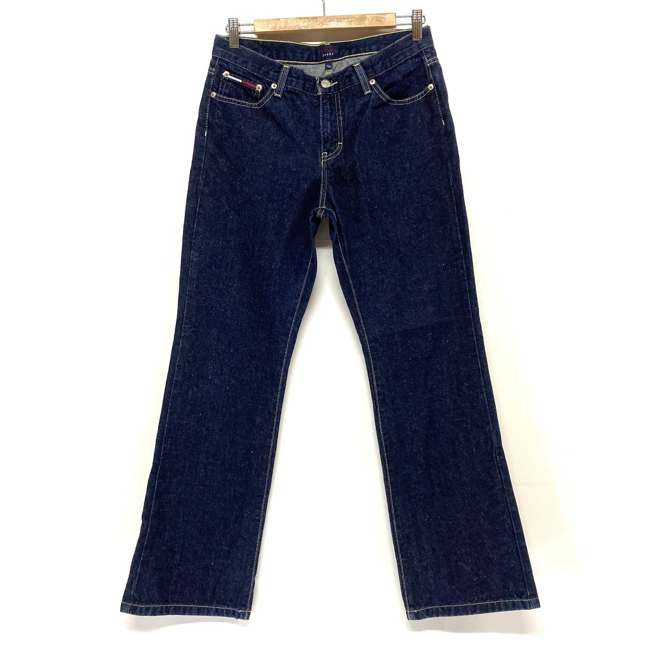 TOMMY HILFIGER トミーヒルフィガー フレア デニムパンツ 濃紺 