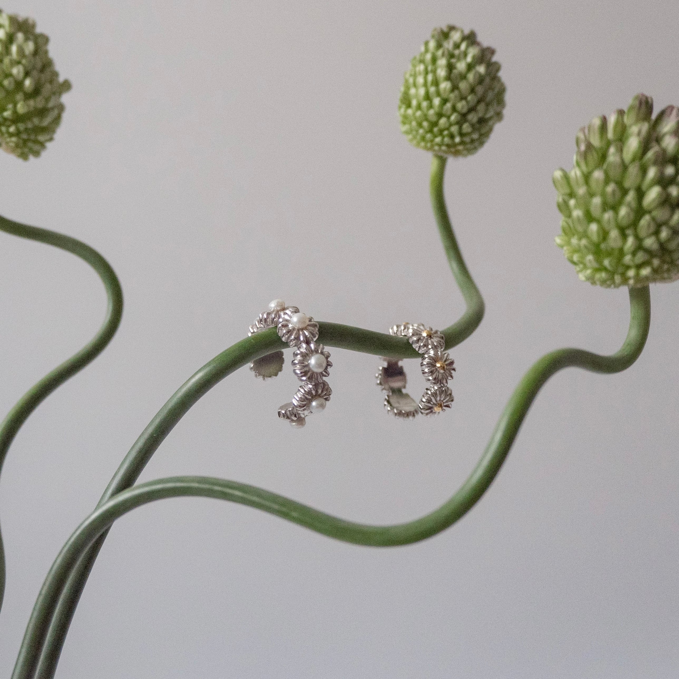 bloom ear cuff & pinkie ring