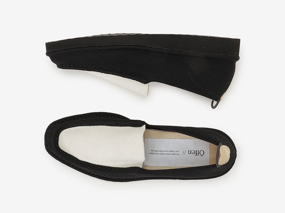 オッフェン　スクエアトゥ　square-TWOTONE / BLACK square-TWOTONE / BLACK | Offen