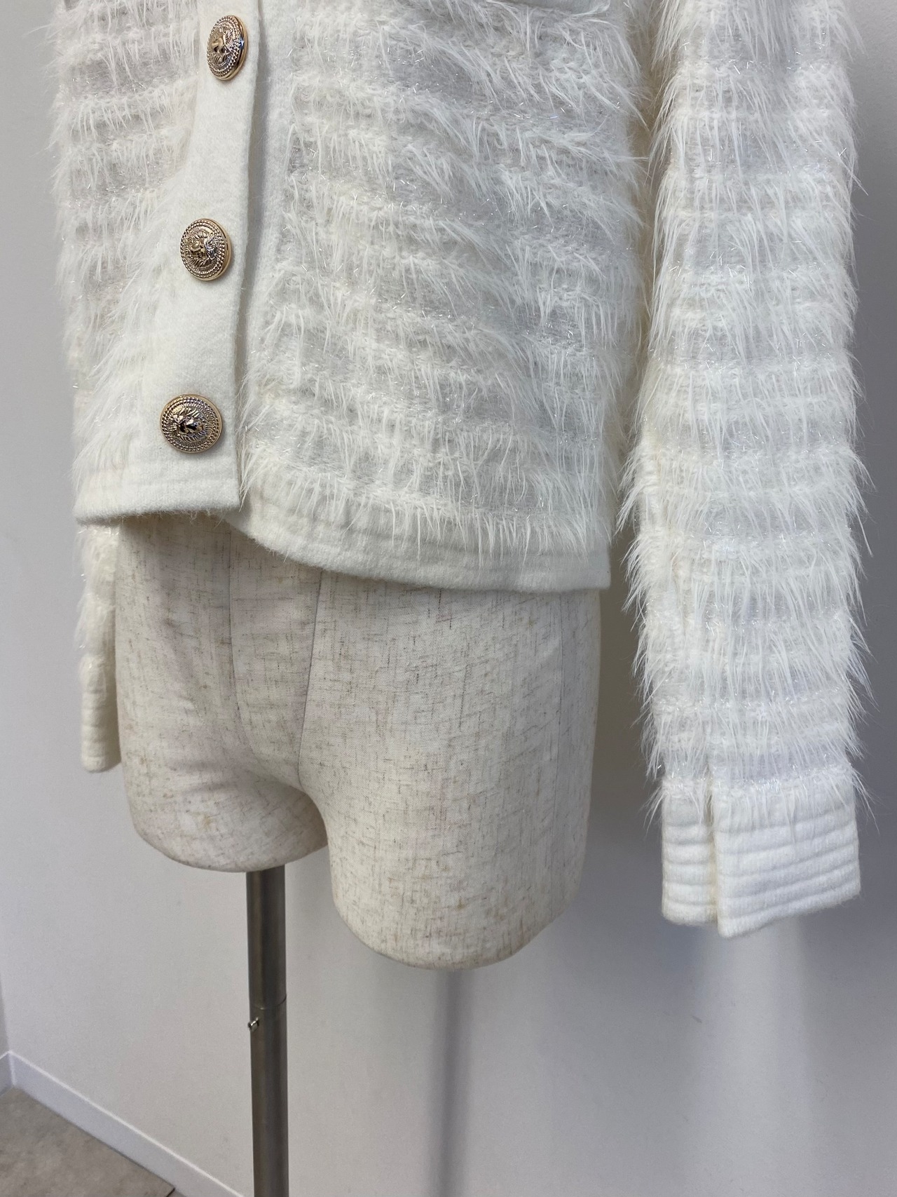 シャギーニットカーディガン［60005］